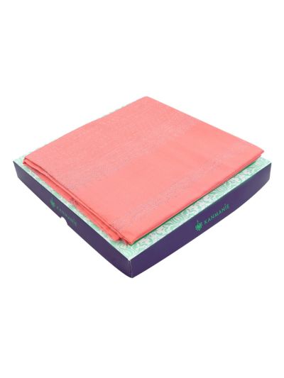Kanmanie Softy Silk Butta with Stripe Weave Pallu Saree