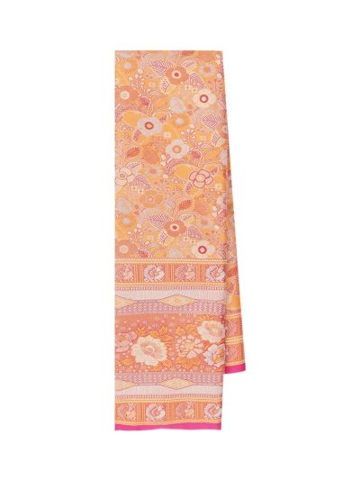 Gracecharm Gift Art Silk Floral Leaf with Floral Pallu Saree