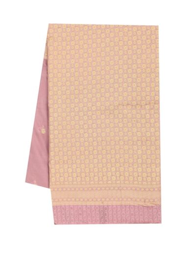 Gracecharm Art Soft Silk Floral Butta with Fine Floral Brocade Pallu Saree