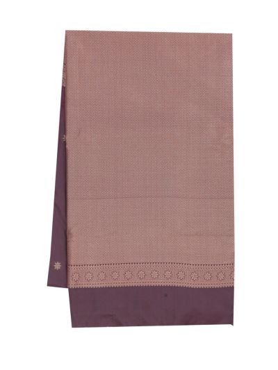 Gracecharm Art Soft Silk Floral Butta with Fine Diamond Brocade Pallu Saree