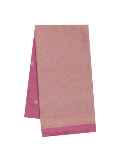 Gracecharm Art Soft Silk Floral Butta with Micro Floral Brocade Pallu Saree