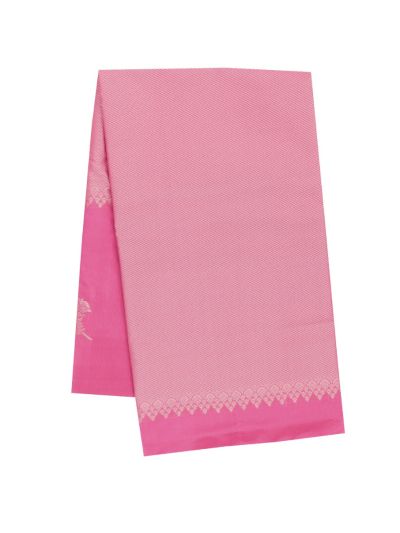 Gracecharm Art Soft Silk Butta with Diagonal Stripes Pallu Saree