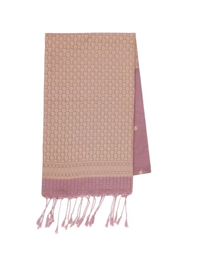 Gracecharm Art Soft Silk Floral Butta with Micro Floral Brocade Pallu Saree