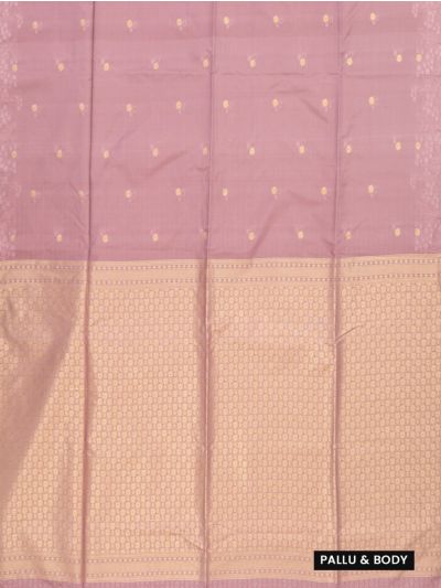 Gracecharm Art Soft Silk Floral Butta with Micro Floral Pallu Saree
