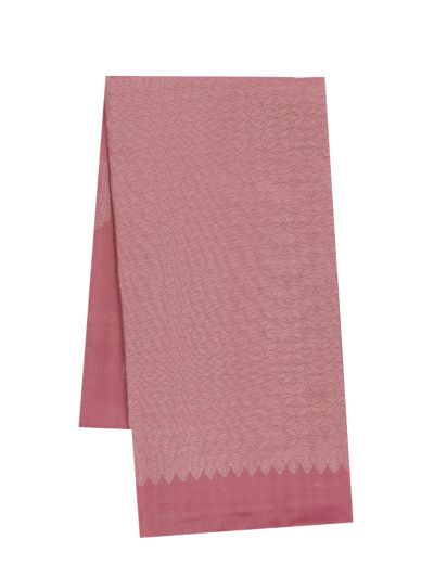 Gracecharm Art Soft Silk Round Butta with Geometric Brocade Pallu Saree