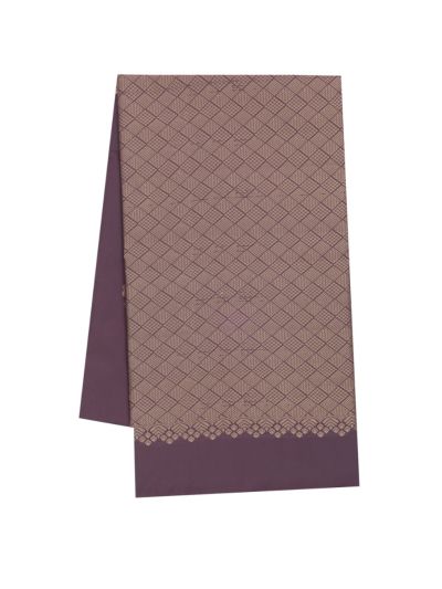 Gracecharm Art Soft Silk Floral Bouquet Butta with Geometric Diamond Pallu Saree
