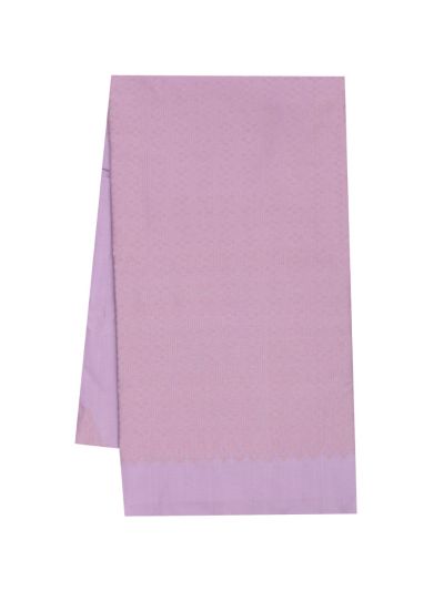 Gracecharm Art Soft Silk Leaf Butta with Fine Geometric Brocade Pallu Saree