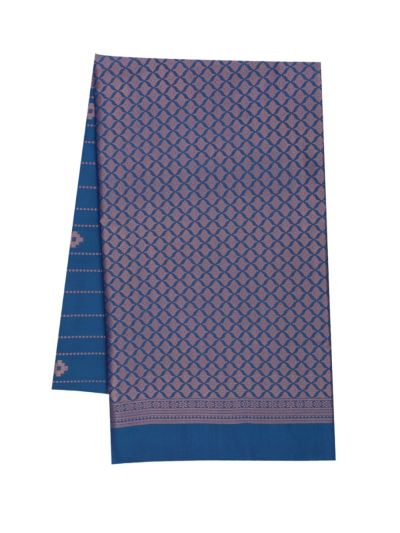 Gracecharm Art Soft Silk Geometric Butta with Stripes Saree