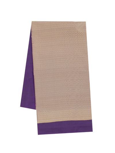Gracecharm Art Soft Silk Self Geometric Diamond with Contrast Pallu Saree