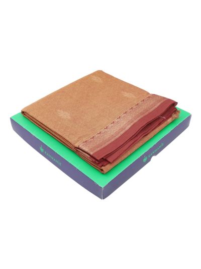 Kanmanie Cotton Butta with 2 Inch Jacquard Border Saree