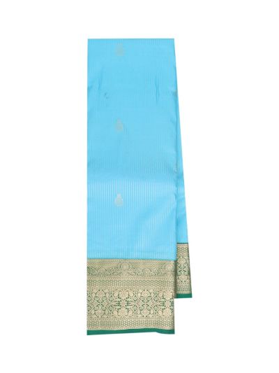 Gracecharm Gift Art Silk Stripe Butta with Diamond Pallu Saree