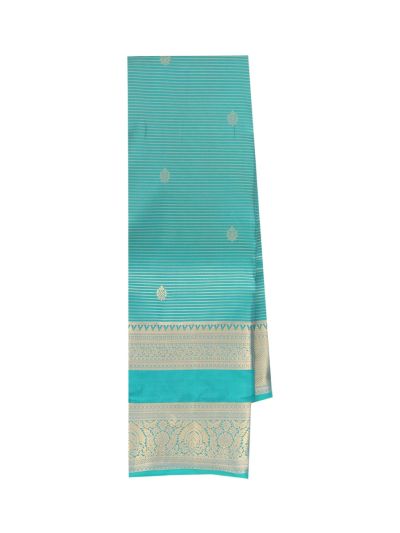 Gracecharm Gift Art Silk Line Butta with Diagonal Brocade Pallu Saree