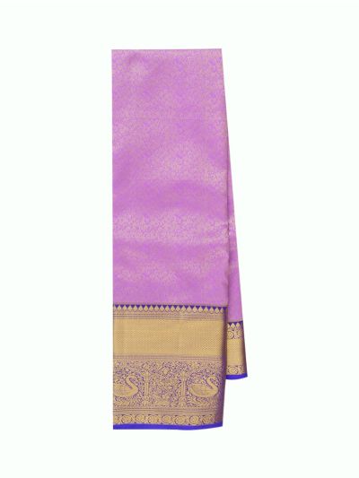 Shop Gracecharm Tissue Silk Jacquard Saree with metallic zari threads and rich brocade weaving, crafted for a luxurious look at weddings and festive occasions.