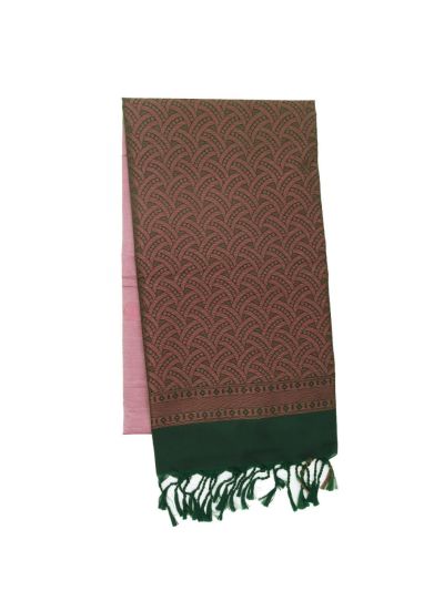 Gracecharm Art Soft Silk Butta with Geometric Jaal Pallu Saree