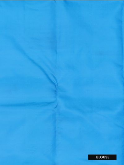 Gracecharm Art Soft Silk Sea Green Paisley Zari Saree