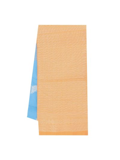 Gracecharm Silk Cotton Butta with Contrast Pallu Saree