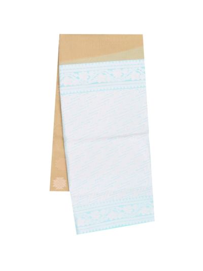 Gracecharm Silk Cotton Butta with Zigzag Pallu Saree