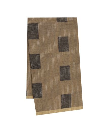 GraceCharm Kovai Cotton Square Butta Geometric Diamond Pallu Saree