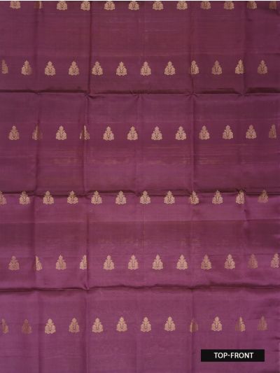Graceful Essence Timeless Classic Premium Purple  Pure Silk Ethnic Dress Material
