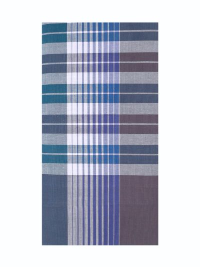 Men’s Premium Cotton Grid Pattern Intersecting Lungi