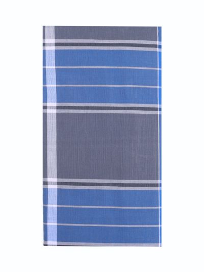 Men’s Premium Vertical Stripes Faint Checks Cotton Lungi