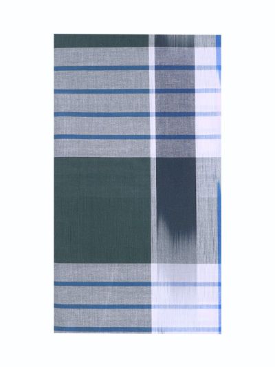 Men’s Premium Geometric Check Patterns Strips Cotton Lungi