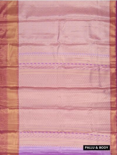 GraceCharm Gift Art Silk Floral Medallion with Honeycomb Pallu Saree