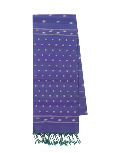 Gracecharm Elegant Soft Silk Vertical Lines Buttas Pallu Saree