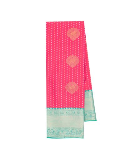 GraceCharm Art Silk Butta with Ornate Pallu Saree