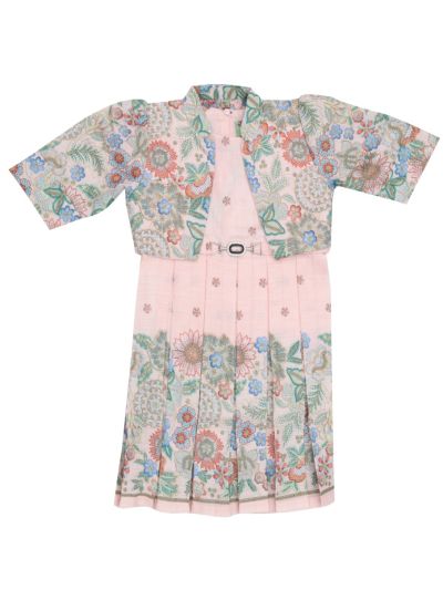 Graceful Essence Cotton Girls Fancy Readymade Western Frock
