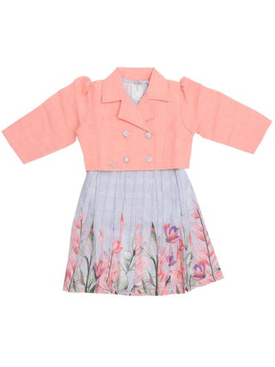 Graceful Essence Imported Girls Fancy Readymade Western Frock