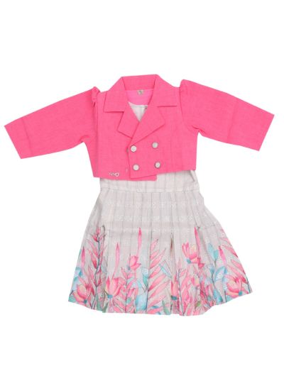Graceful Essence Imported Girls Fancy Readymade Western Frock