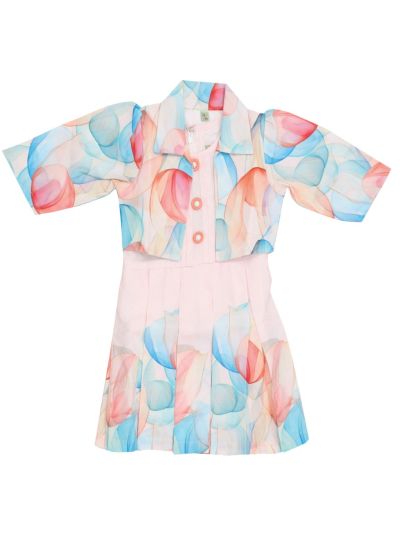 Graceful Essence Imported Girls Fancy Readymade Western Frock