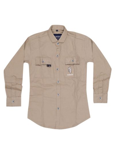 Gracecharm Boys Cotton Casual Full Sleeve Shirt