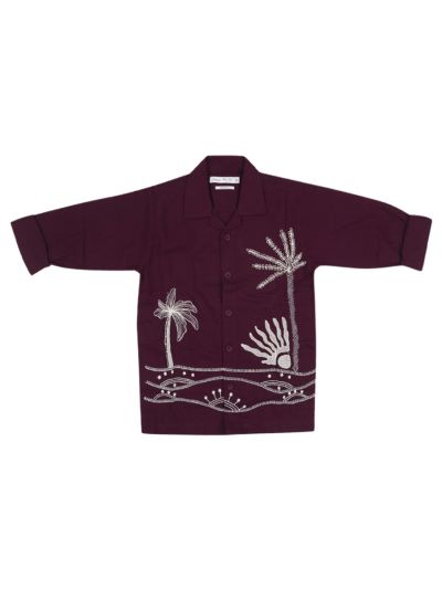 Gracecharm Boys Cotton Casual Full Sleeve Shirt