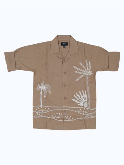 Gracecharm Boys Cotton Casual Full Sleeve Shirt