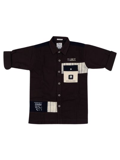 Gracecharm Boys Cotton Casual Full Sleeve Shirt