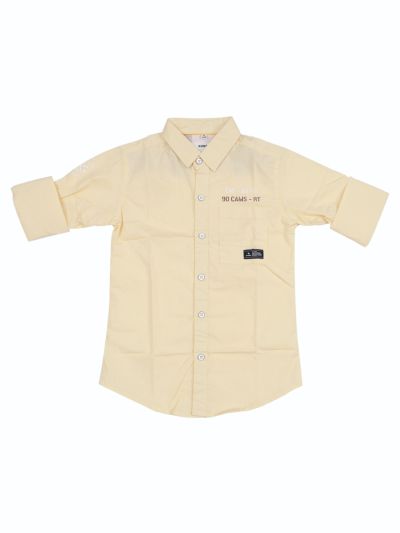 Gracecharm Boys Cotton Casual Full Sleeve Shirt