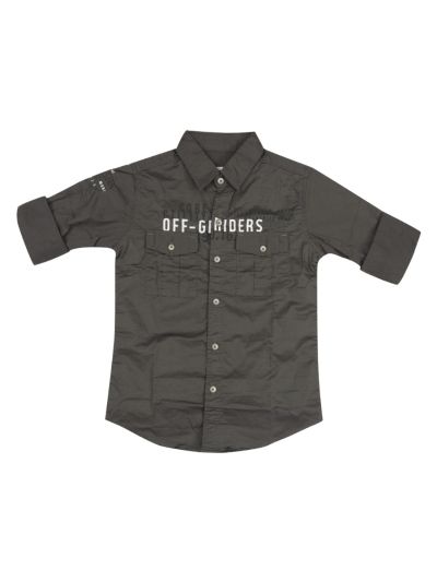 Gracecharm Boys Cotton Casual Full Sleeve Shirt