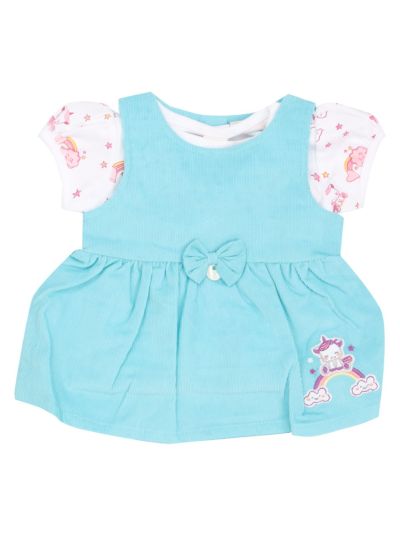 Graceful Essence Baby Girls Cotton Mix Readymade Frock 