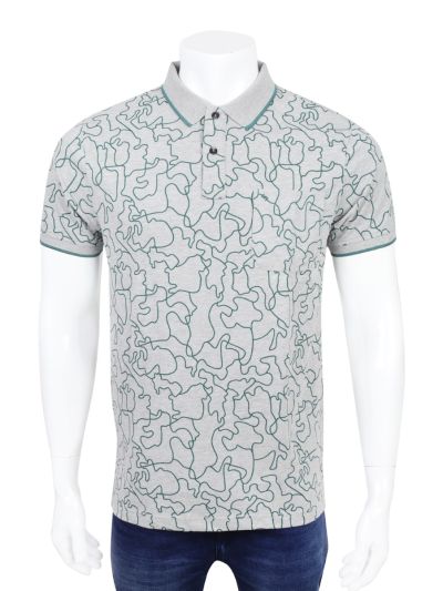 Classic Polo Men’s Premium Cotton Collar Half Sleeve Casual T-Shirt