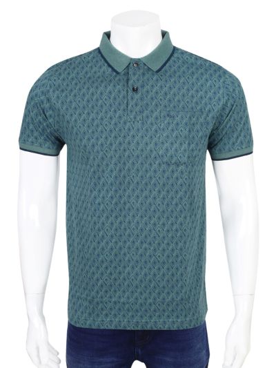 Classic Polo Men’s Premium Cotton Collar Half Sleeve Casual T-Shirt