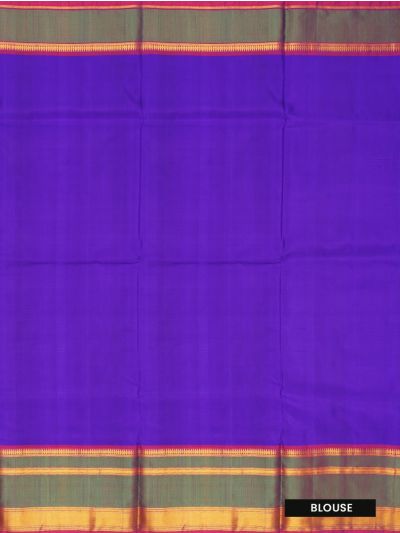 Kanmanie Pure Soft Silk Striped and Butta Design with 8 Inch Jacquard Border Saree