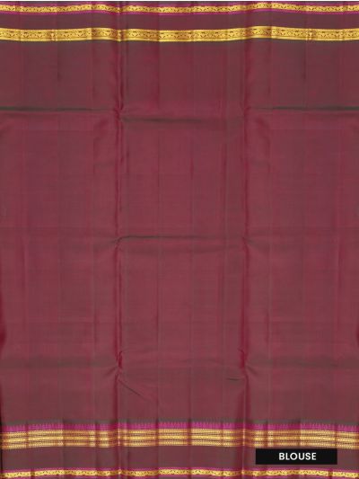 Kanmanie Pure Soft Silk Lotus Butta Design with 6 Inch Traditional Border Saree