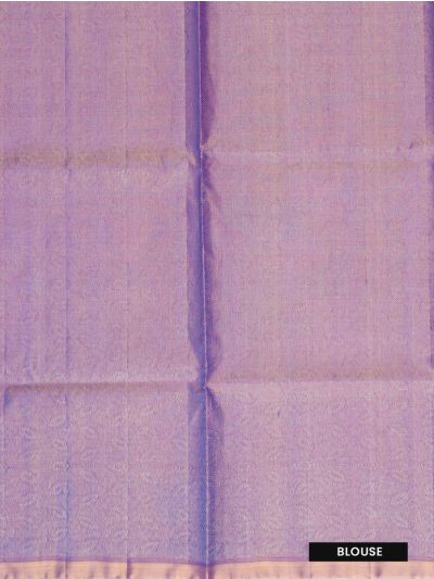Kanmanie Soft Silk Floral Butta with Lotus Scallop 5 Inch Turning Border Saree