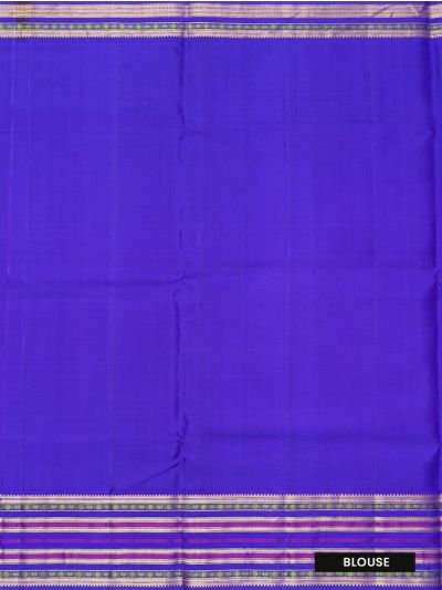 Kanmanie Elegant Butta Design with 7 Inch Traditional Border Pure Soft Silk Saree