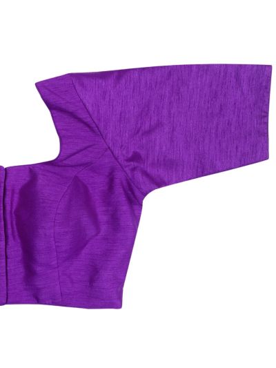 Graceful Essence Elegant Cotton Plain Readymade Blouse