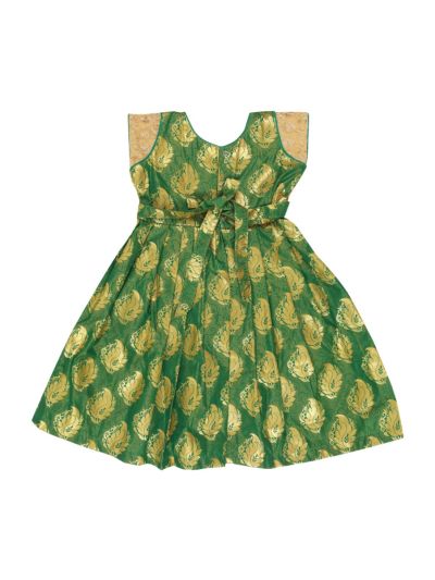Graceful Essence Art Silk Readymade Girls Frock