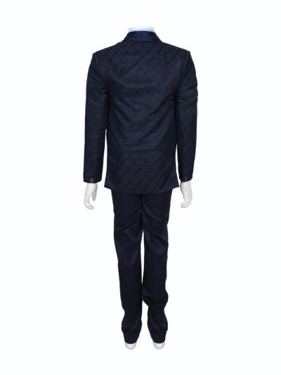 Royal Elegance Boys Premium Rayon Coat Suit with Bow Tie – Stylish Formal Outfit