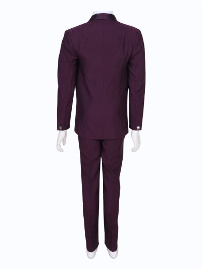 Royal Elegance Boys Premium Rayon Coat Suit with Bow Tie – Stylish Formal Outfit